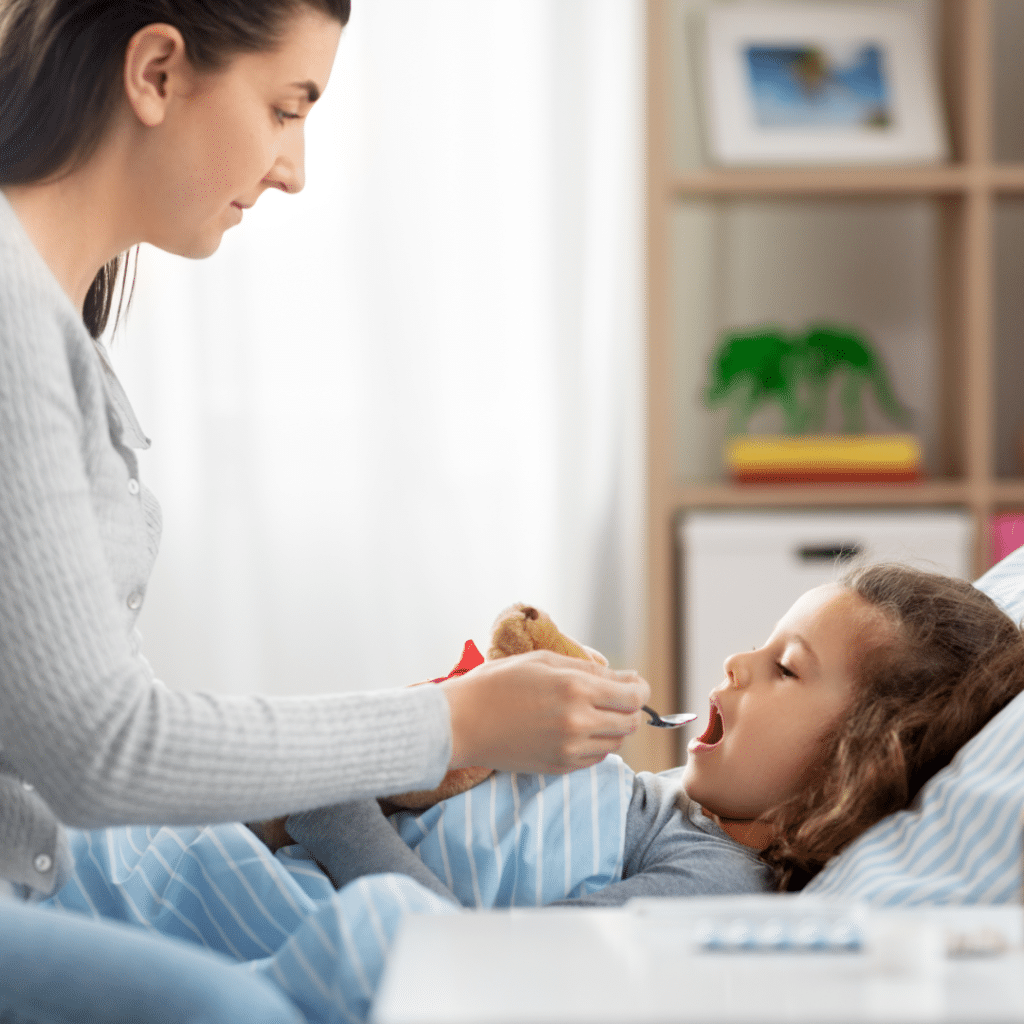 sick child in need of pediatric acupuncture