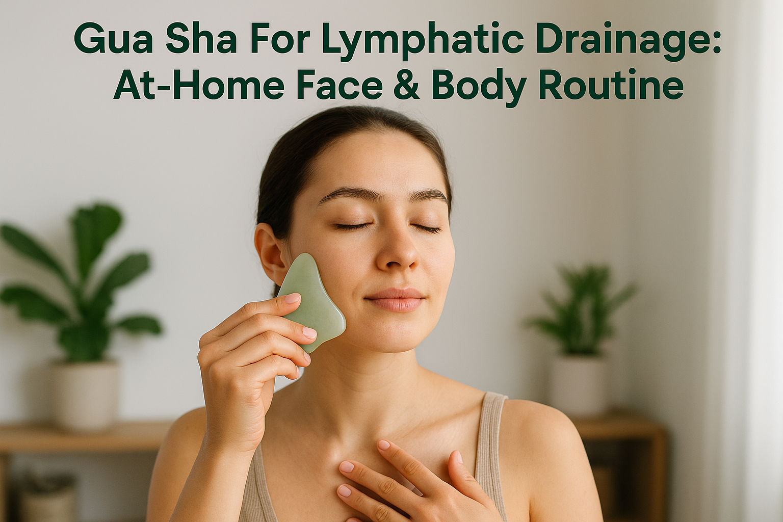 Gua Sha For Lymphatic Drainage: At-Home Face & Body Routine