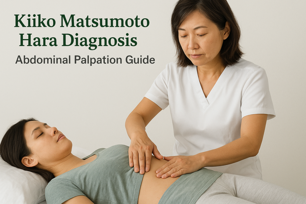 Kiiko Matsumoto Hara Diagnosis: Abdominal Palpation Guide